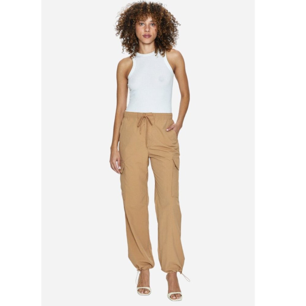 NWOT Pistola Jade Cargo Trouser Camel Tan Women's XS Lightweight Gorpcore Nylon